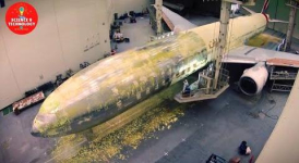 Modern Technology - How Airplanes Are Painted?