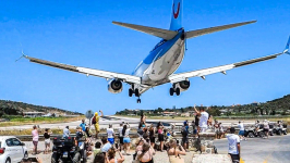 Skiathos Planespotting | LOW LANDINGS & JETBLAST | St Maarten Airport of Europe!