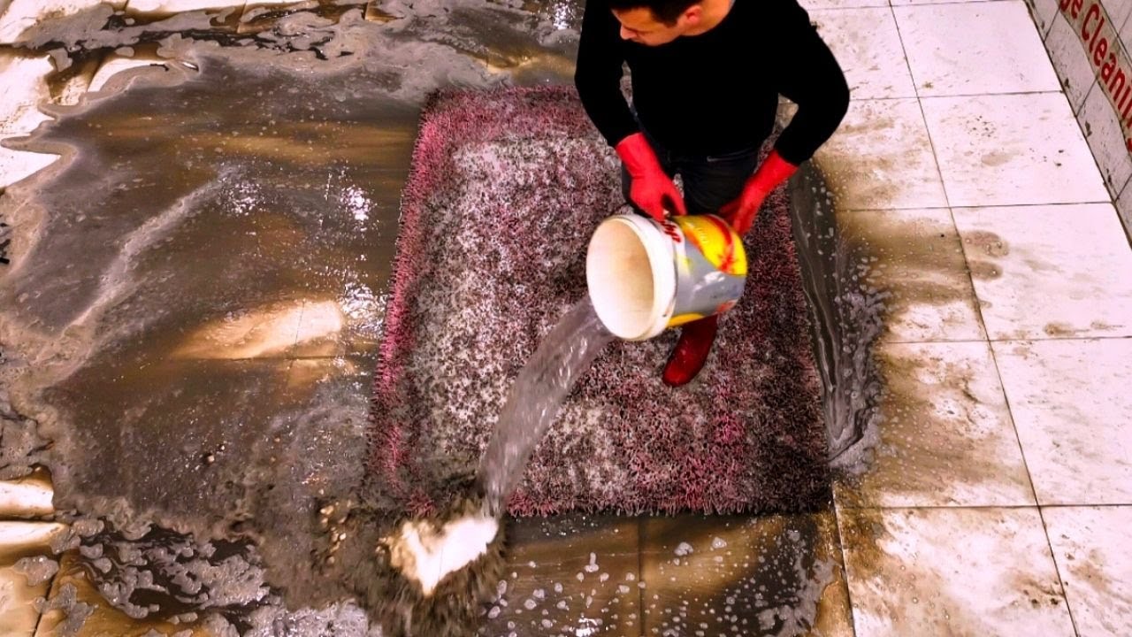 Dirtiest Shaggy Carpet Struggle – Full ASMR Clean