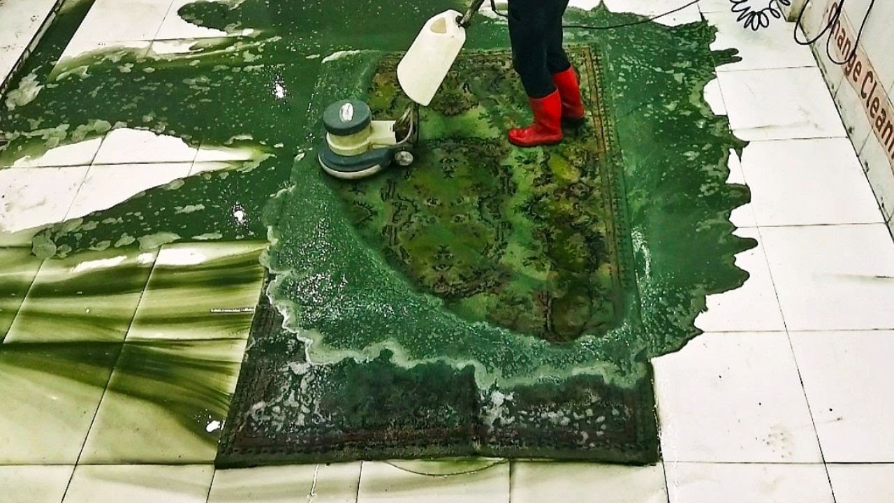 Extra Big Mossy Valuable Dirty Carpet Cleaning – Relaxing ASMR Thumbnail