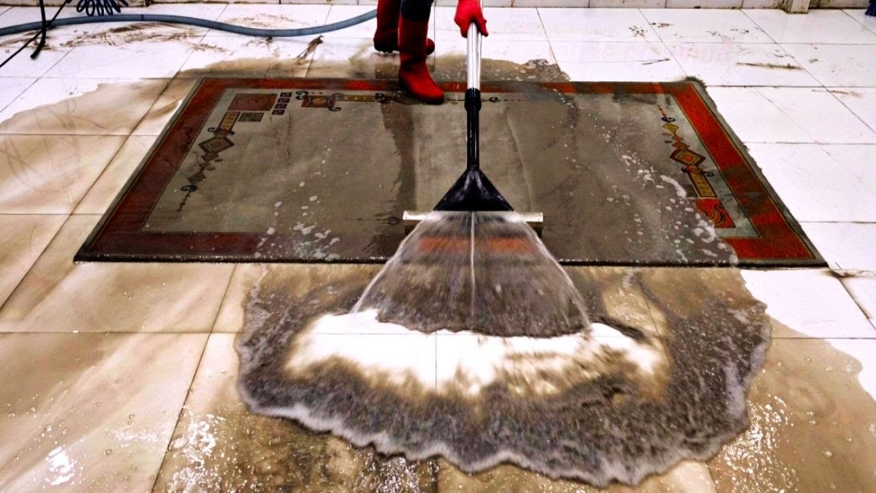 Extra Dirty Old Rug – Deep Cleaning ASMR Thumbnail