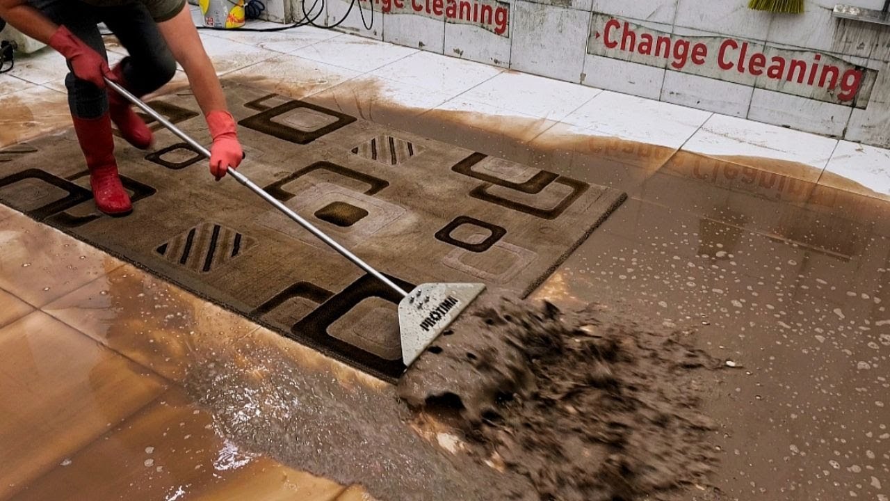 First Video with My New Equipment – Satisfying Carpet Cleaning