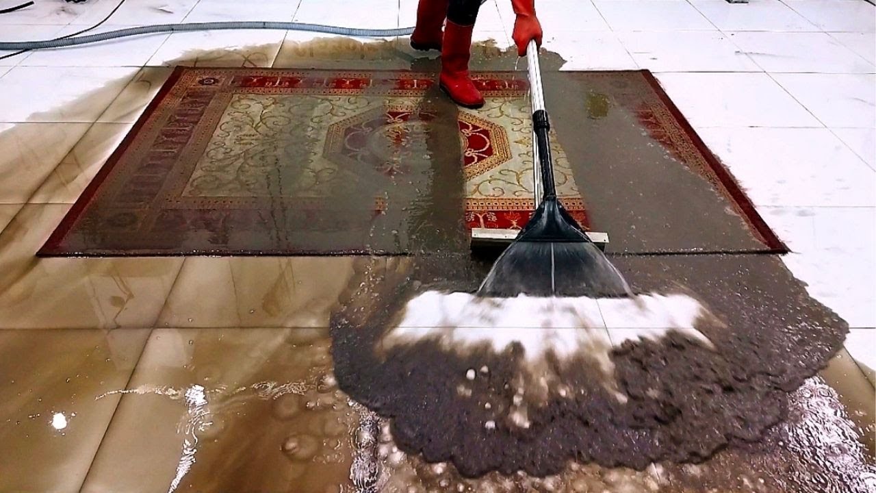 Pretty Color Dirty Rug – Satisfying Cleaning ASMR Thumbnail