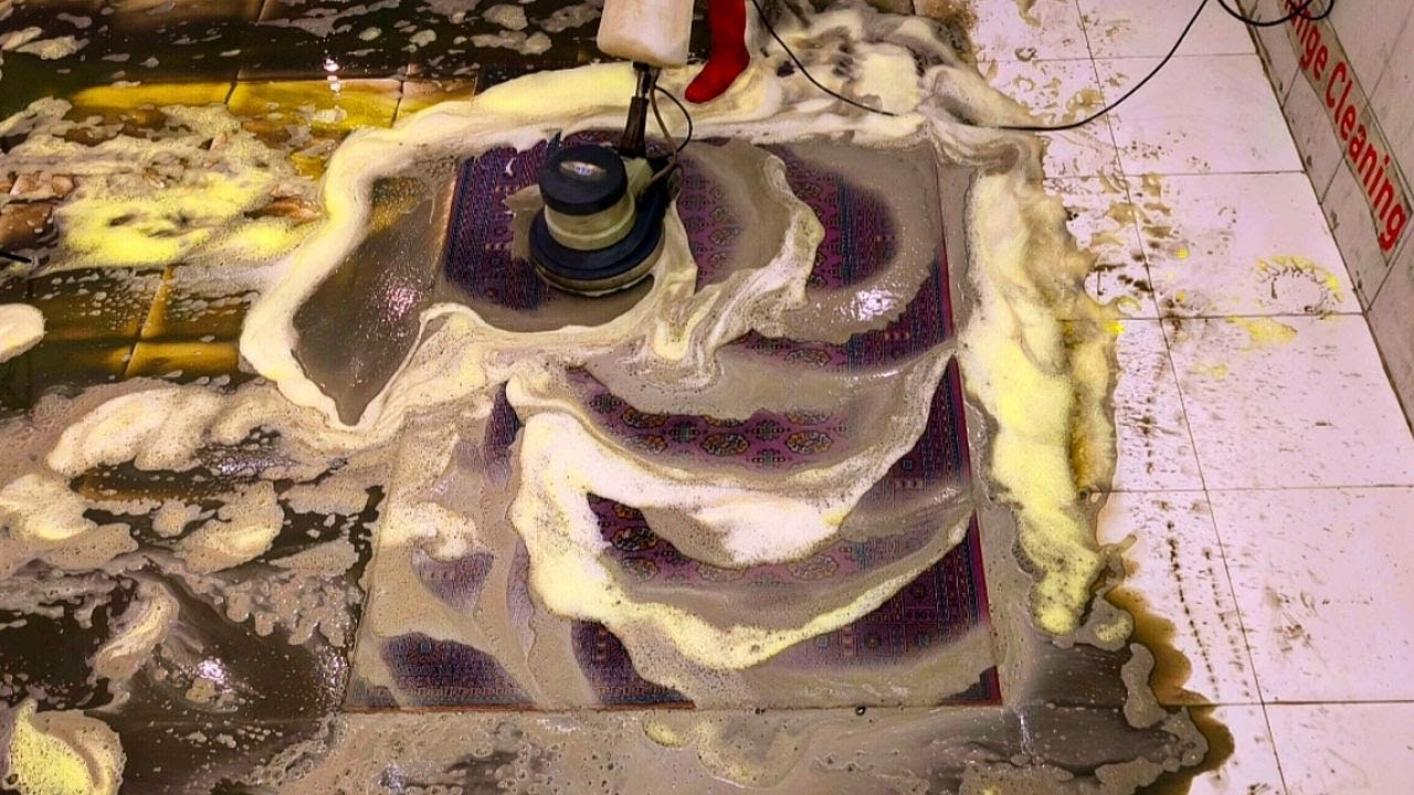 Horrible Dirty Nice Color Carpet – Oddly Satisfying Cleaning ASMR Thumbnail