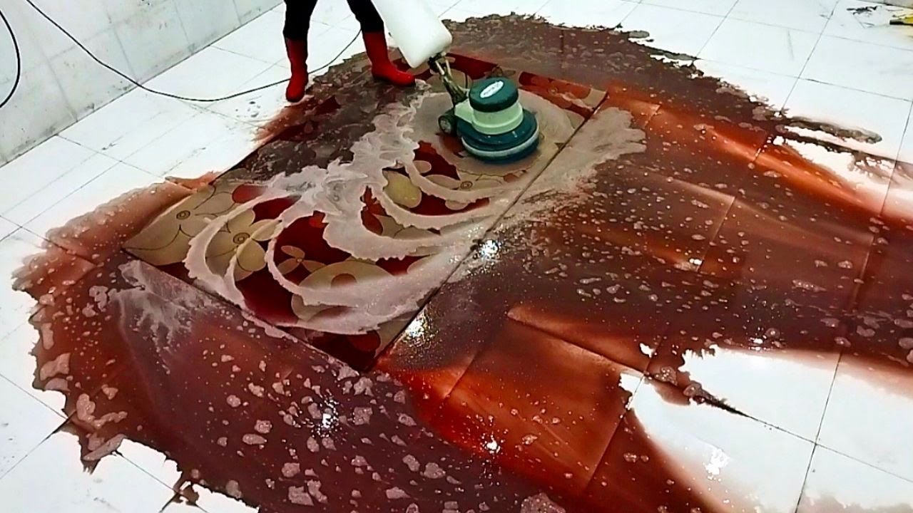 Sensational Dirty (Rust) Carpet – Professional Cleaning Process Thumbnail