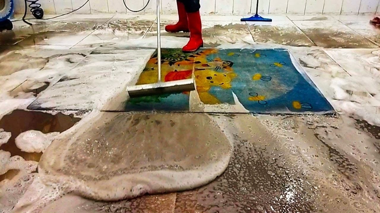 Extremely Cute Dirty Carpet – Satisfying Cleaning ASMR Thumbnail