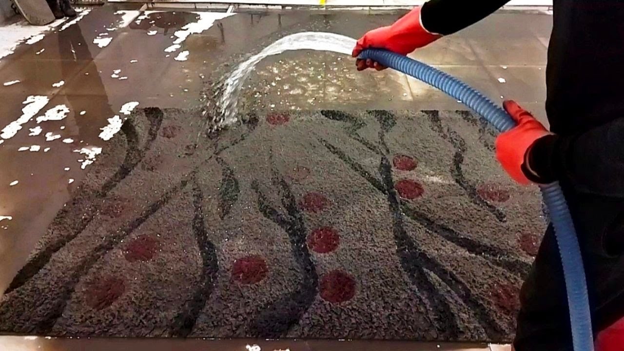 Very Bad Condition Dirty Shaggy Carpet – ASMR Cleaning Thumbnail