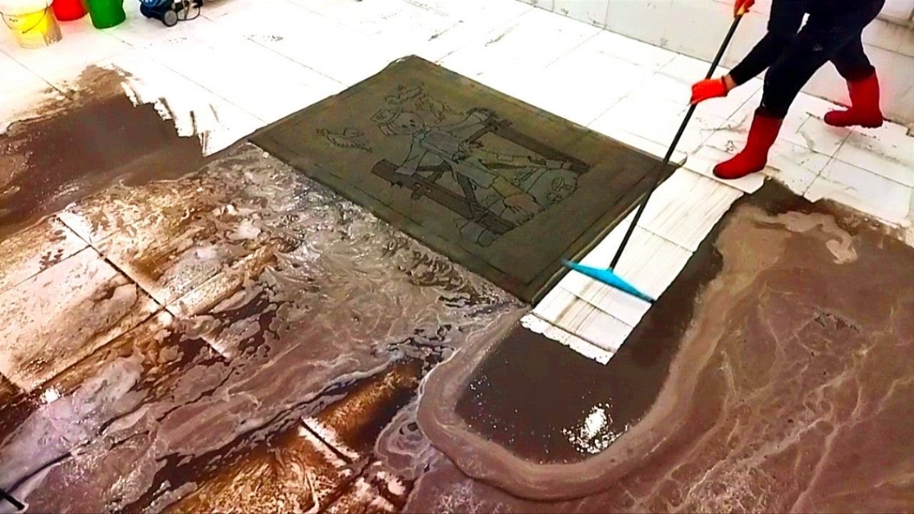 Dirty Sweet Famous Carpet Cleaning – Satisfying Rug Cleaning ASMR