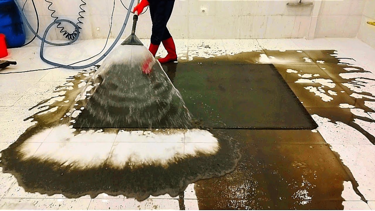 I Was Going to Weigh the Carpet but I Couldn't Lift It – Satisfying Deep Cleaning ASMR Thumbnail