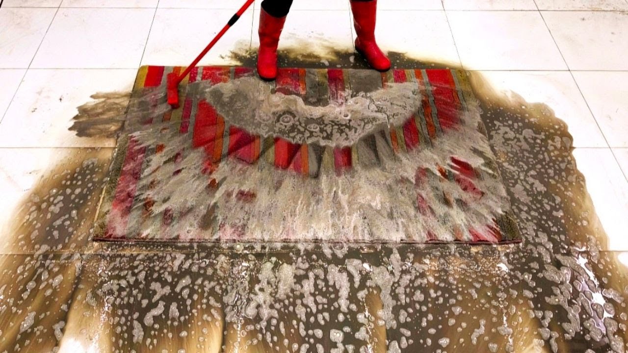 It Was Better This Time – Oddly Satisfying Rug Cleaning ASMR Thumbnail