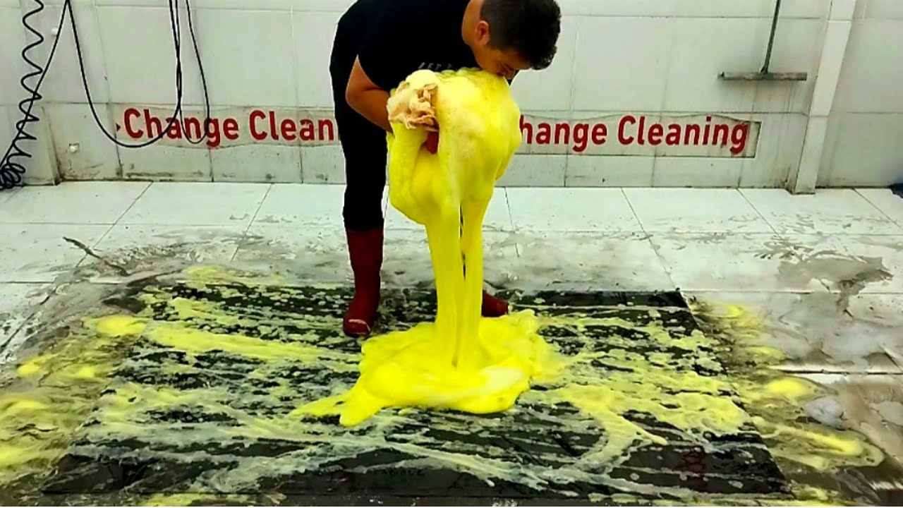 Extremely Dirty Heavily Flooded Carpet Cleaning – Satisfying ASMR Thumbnail