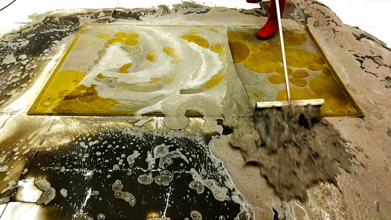 I Didn't Expect Such a Carpet to Emerge Under This Dirt – Satisfying Cleaning ASMR