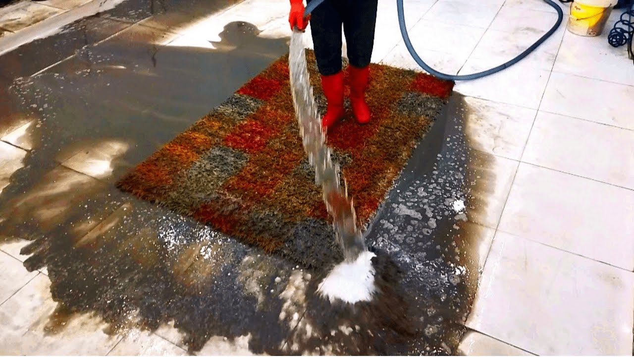 This Might Be the Most Heavily Soiled Carpet I’ve Ever Washed – Satisfying Cleaning ASMR Thumbnail