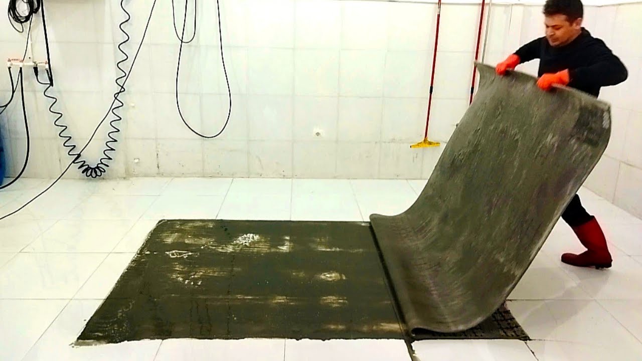 65 Year Old Persian Carpet That Hasn't Been Washed for More Than Half a Century! – Satisfying ASMR