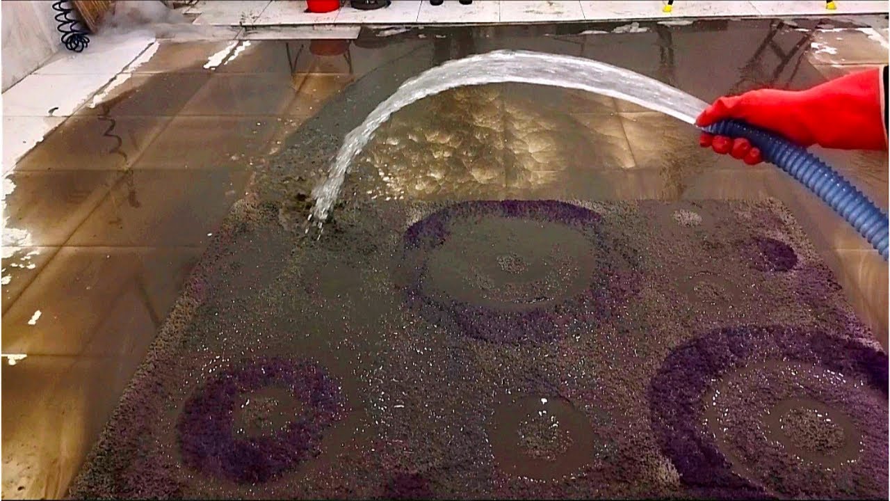 Sticky Slime Covered Poor Carpet Cleaning – Satisfying ASMR