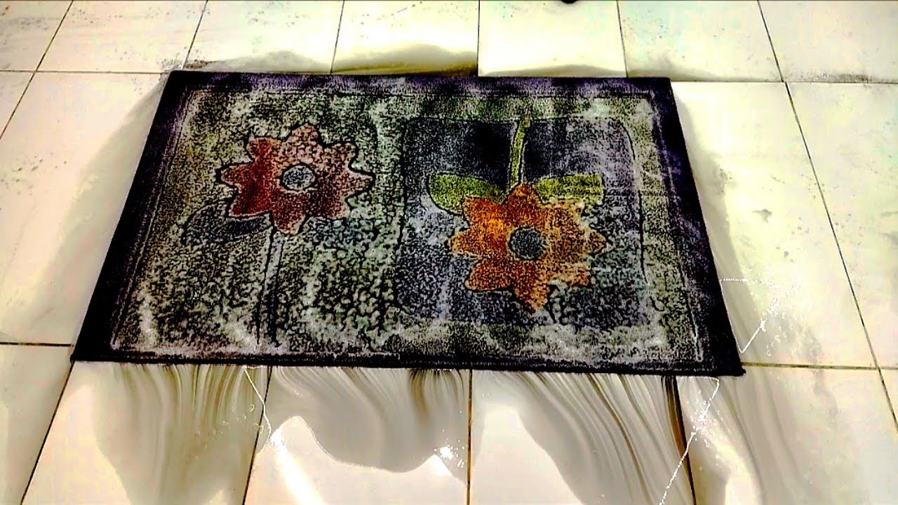 The Most Stubborn Dirt Came Out of This Carpet – Rug Washing ASMR Thumbnail