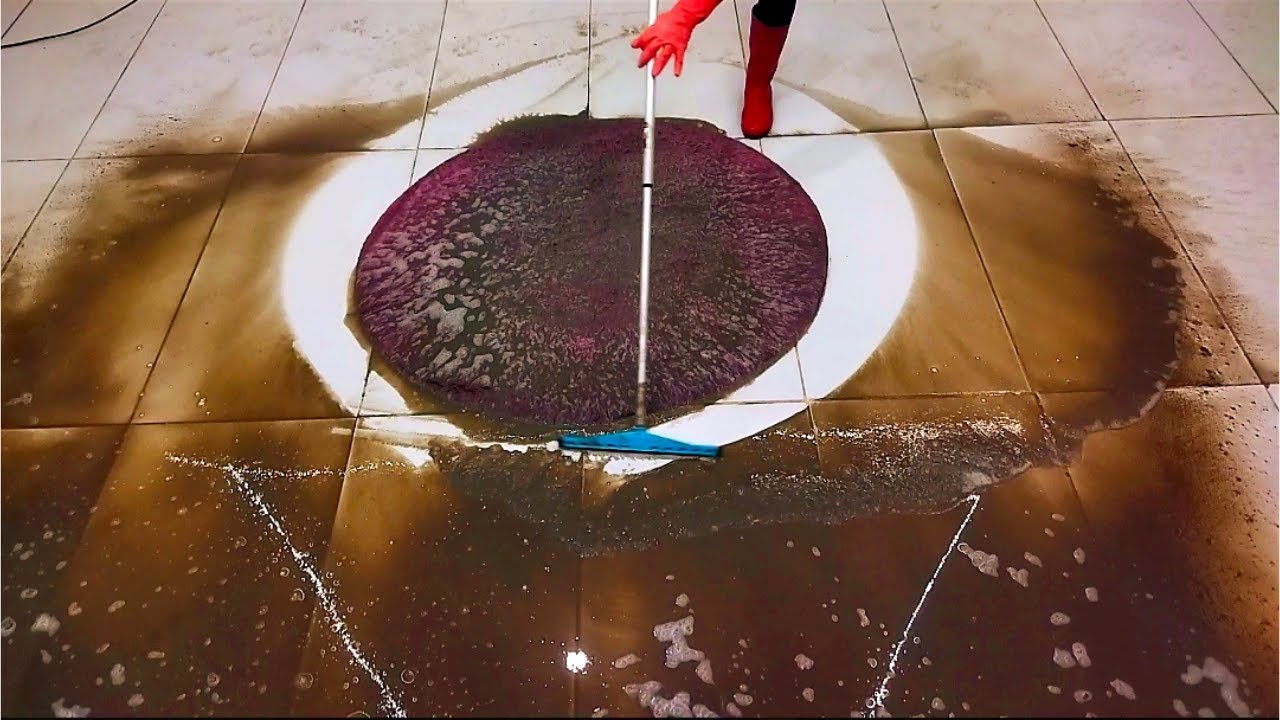 The Kiss of Life to the Dying Carpet 😘 – Satisfying Rug Washing ASMR