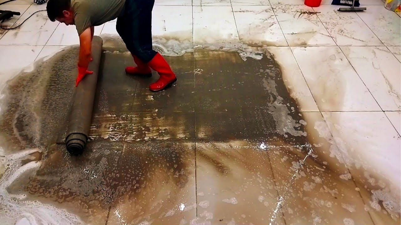 Amazing Pattern and Colour Under All This Mud! – Carpet Cleaning ASMR Thumbnail