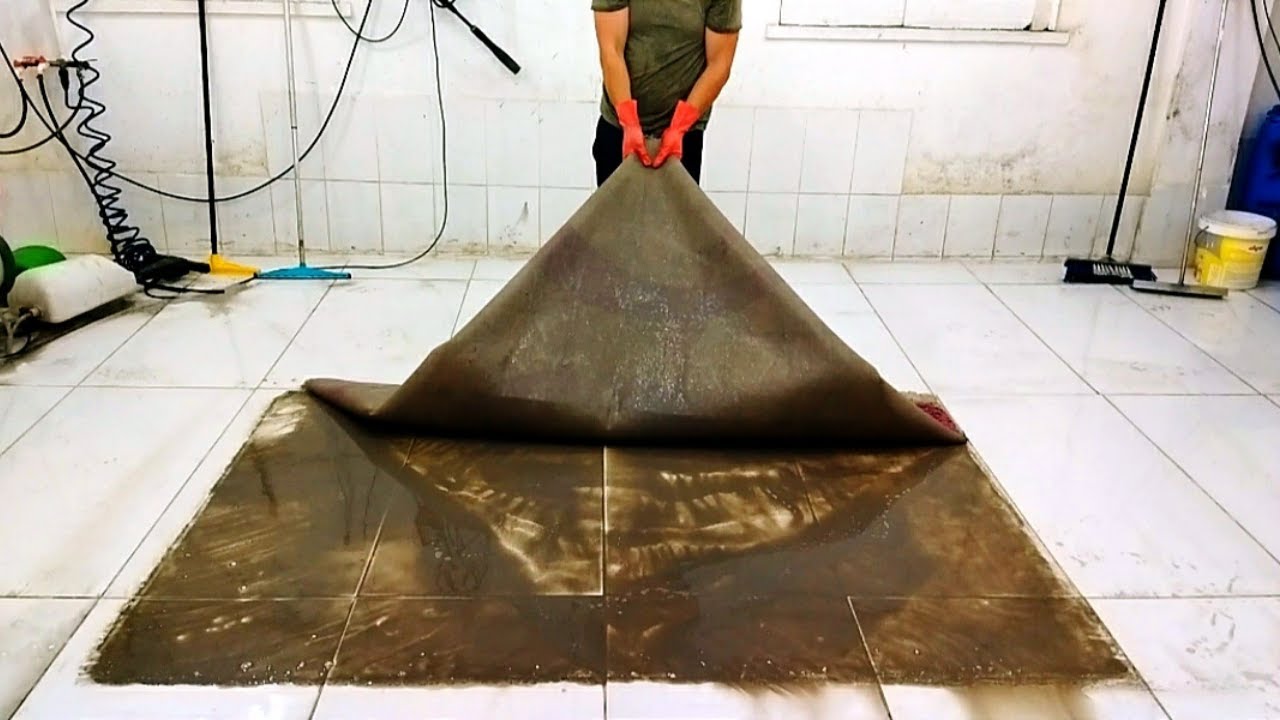 Shocking Dirty Carpet Cleaning – Satisfying Rug Cleaning ASMR