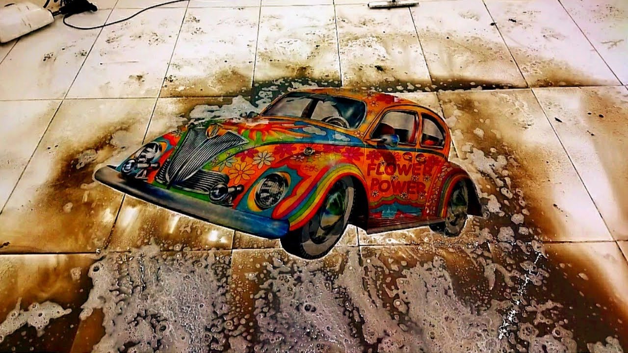 Extremely Dirty Flood Damaged Child Rug Cleaning – Satisfying ASMR