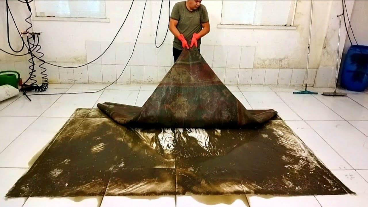 XXL Big Size Carpet Cleaning – Ultra Dirty Satisfying ASMR